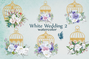 Elegant White Peonies Clip Art for Timeless Designs