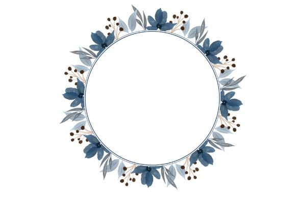 Elevate Wedding Stationery with a Blur Floral Frame