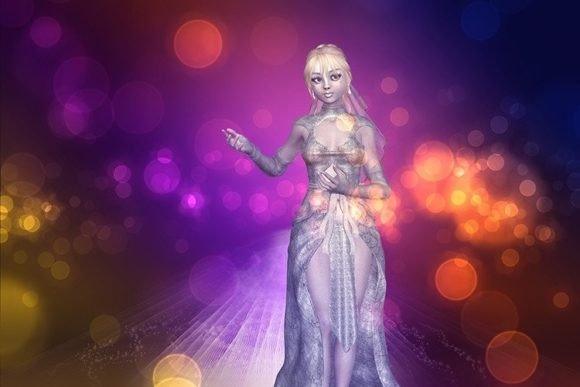 The Allure of 3D Girl in Wedding Dress: A Designer's Deep Dive