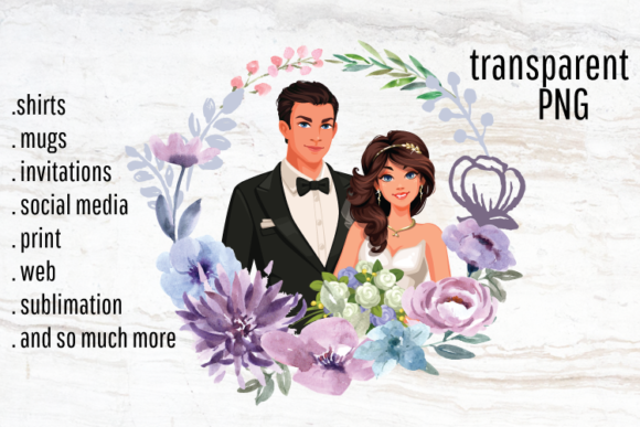 Unlocking Potential with Wedding Couple Portrait Clipart