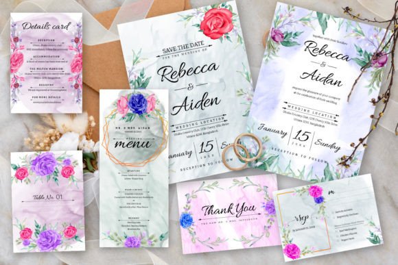 Watercolor Floral Wedding Invitations: A Designer's Guide to Timeless Elegance