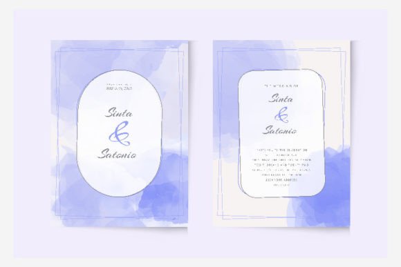 Watercolor Purple Wedding Invitation: Design Beyond the Envelope