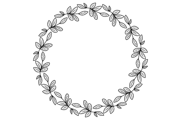 Wedding Wreath 16: A Ready-to-Use SVG for Your Creative Projects